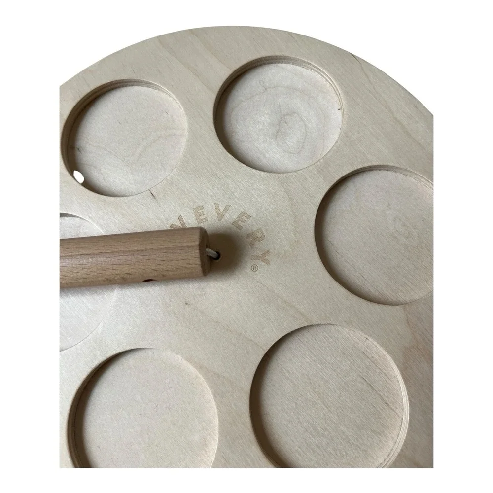 Lovevery Flexible Ring Stacker Wooden Stacking Toy Montessori Babbler *Read